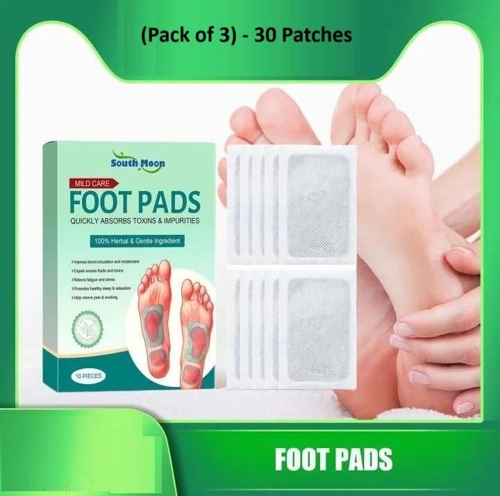 Foot Pads (Pack of 3) 30 Patches